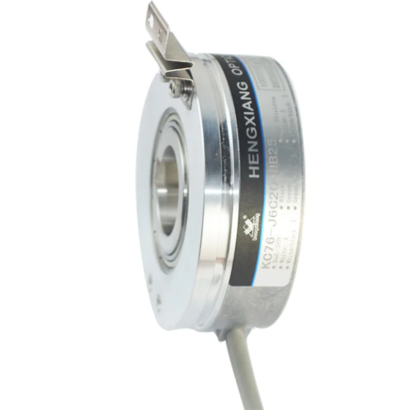 Hengxiang hollow encoder KC76 slotted optical sensor 32768 pulse 32768ppr