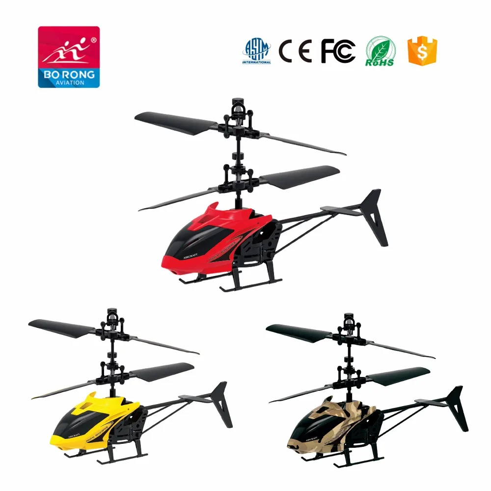 
Best gift for kids Hand sensor 2 channel mini flying helicopter with LED control flashing BR20-1 DRONE 