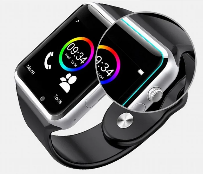 

LCD 1.54 inch Gprs Smart Watch a1 smart watch MTK6261, Black;red;blue;green