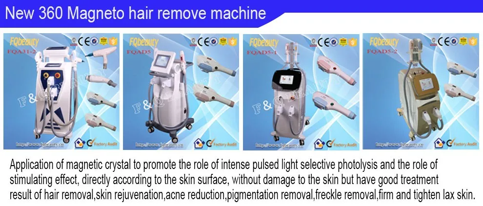 Portable OPT SHR ipl electrolysis hair removal machine/SHR IPL hair remover/hair removal products for sale FQA20-1