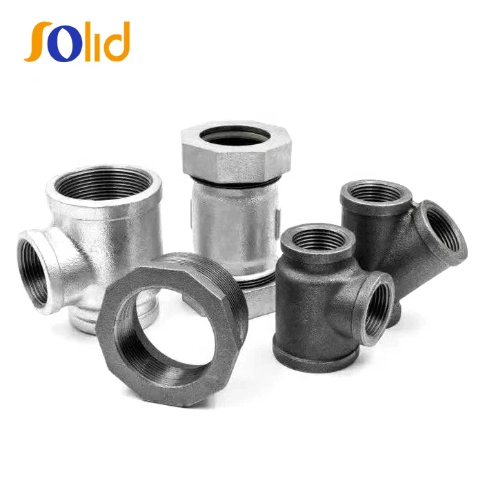 Water faucet galvanized malleable iron/black pipe fittings union