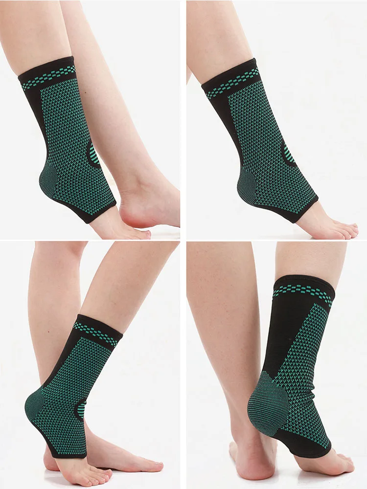 Ankle Brace Compression Support Sleeve for Injury Recovery Joint Pain Plantar Fasciitis Foot Socks with Arch Support