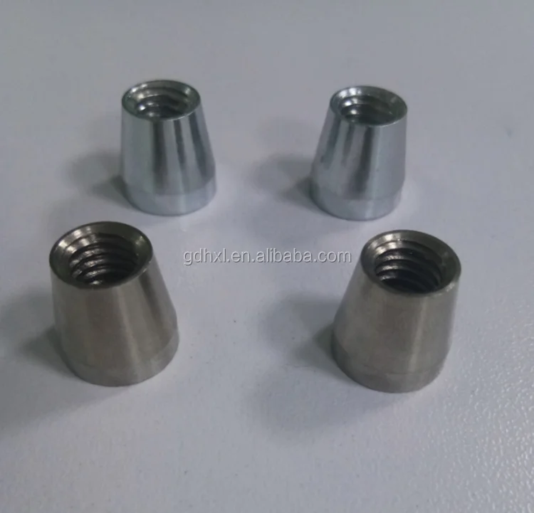 Customized Aluminum Stainless Steel Slot Conical Taper Nut Buy Taper