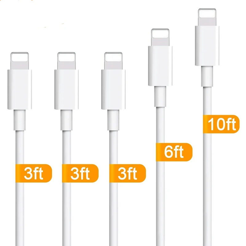 

Best supplier sell Micro connector White 1M 2M 3M lightning usb charger cable for iphone, N/a