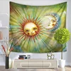 Wholesale Custom Handicrafts Sun Moon Indian Patchwork Tapestry