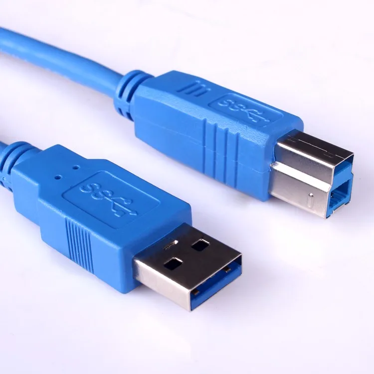High Quality Costeffective Usb 3.0 A Male To B Male Printer Cable Blue