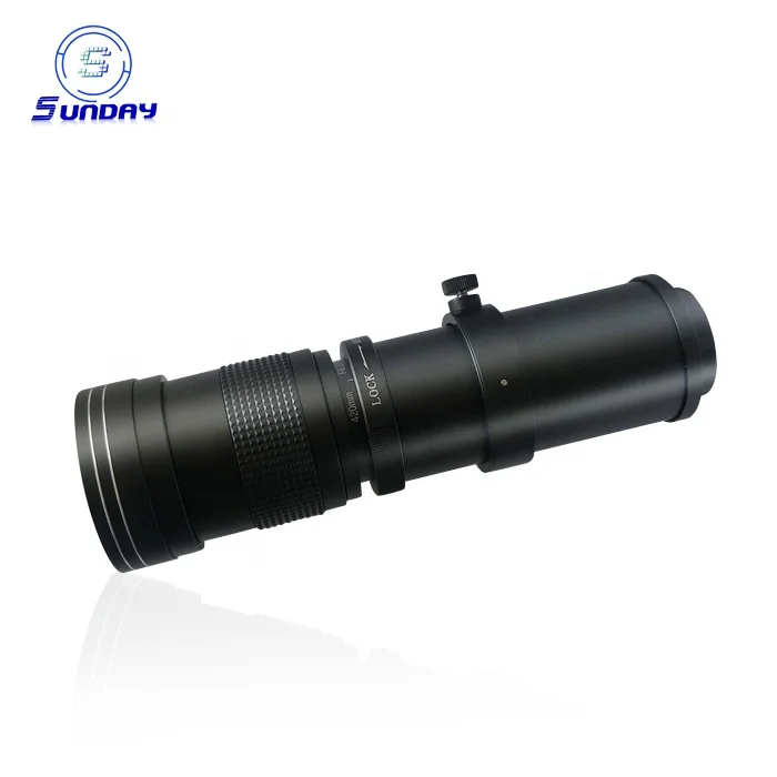 

T-Mount 420-800mm F/8.3-16 Super Telephoto Lens For Canon EOS, Black