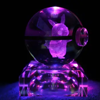 fashion transparent 3d laser pokemon ball buy pokemon ball toy 3d