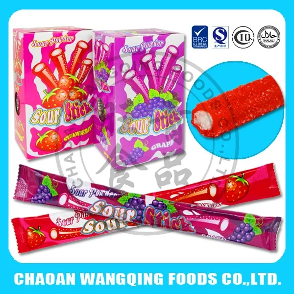 Sour Stick Gummy Sugar Coated Jelly Candy For Sale Buy Sugar Coated