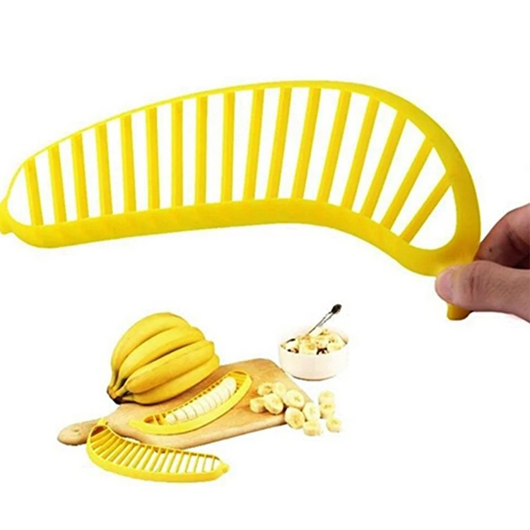 2019 Amazon Hot Sale New Product Kitchen Tool Food Grade Banana Cutter