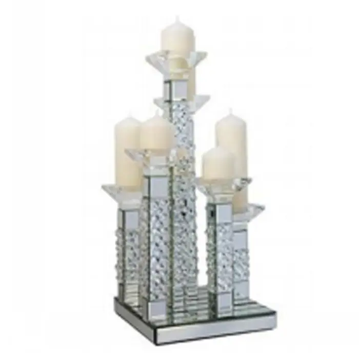 
the vase type romantic candle holder glass 