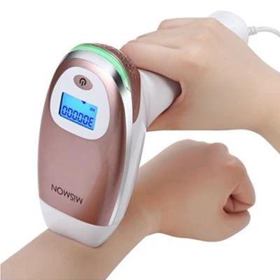 

Permanently painless home ipl hair removal with low price, Rose gold;customized color