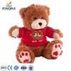 Humanized plush hospital gift for patient soft stuffed plush feel better teddy bear
