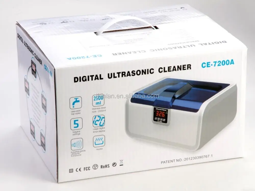 Ультразвуковая мойка отзывы. Digital Ultrasonic Cleaner 2500 ml. Ultrasonic Cleaner длина 210 мм.