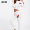 OEM wholesale basic gym wear white crop top hoody