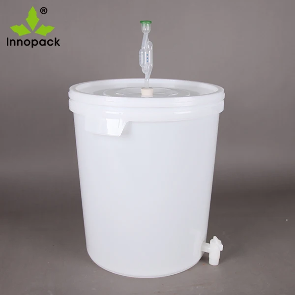 Largecapacity 30 Liter Plastic Bucket For Wine Or Beer Buy Plastic