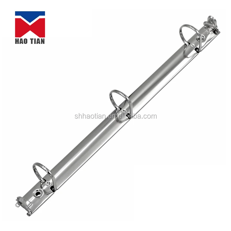 Slant D ring binder mechanisms