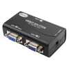 Amazon Top Sell 2 Port High Resolution VGA Video Splitters 250MHZ Splitter Signal to 2 Monitors