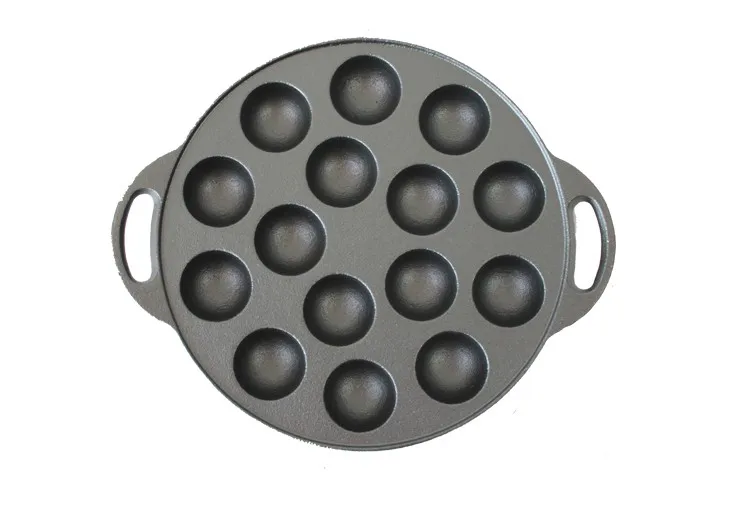 19 Dimple Poffertjes Mini Pancake Pan Small Balls Crepe Panekoken ...