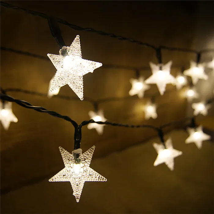 christmas for decoration led battery star string lights