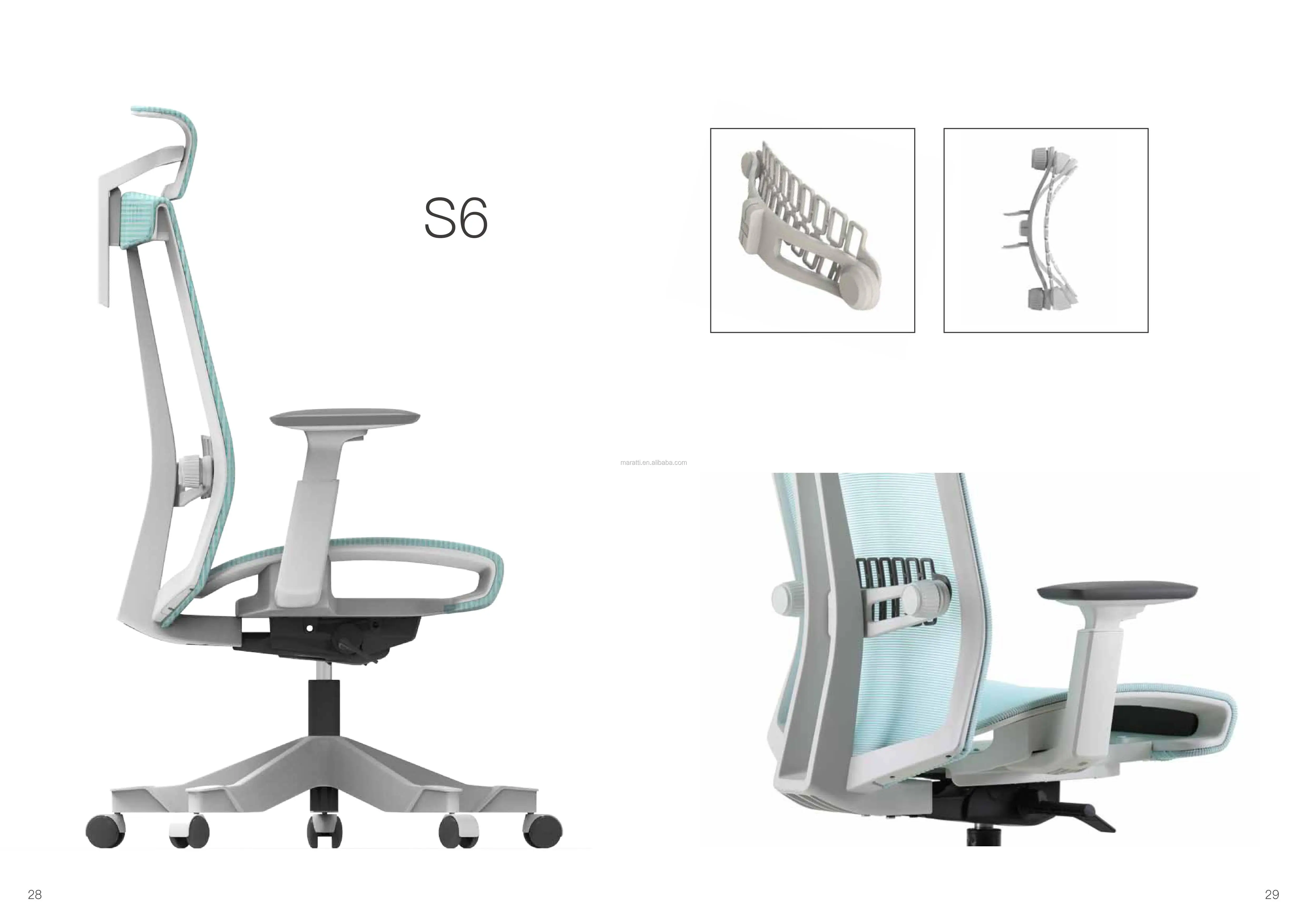 BIFMA high back conference mesh office chair