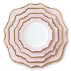 Wedding charger plates, white porcelain wedding plates, modern japanese porcelain tableware