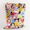 TSUM Mickey Minnie small canvas shopping bag Shoulder bags daily Pouch Outgoing packets Doll Accessories 20150804