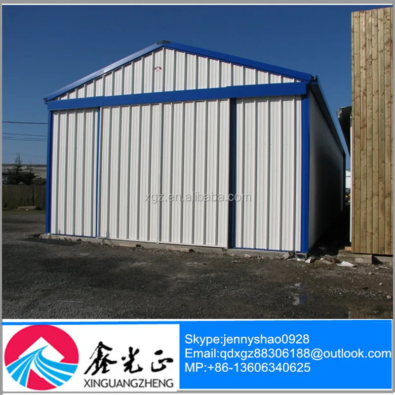 Prefabricated Steel Structure Building China Metal Storage Sheds