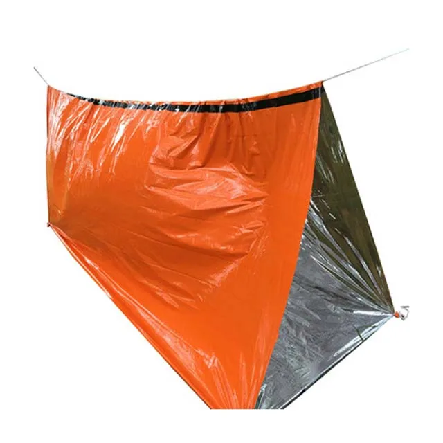 Emergency survival shelter tent lightweight waterproof thermal shelter cold weather tube tent C01-ET1010