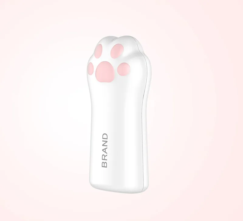 

Factory Price Mini USB Rechargeable Cat Paw 5200mah Cute Animals Face Power Bank For Promotion Gift