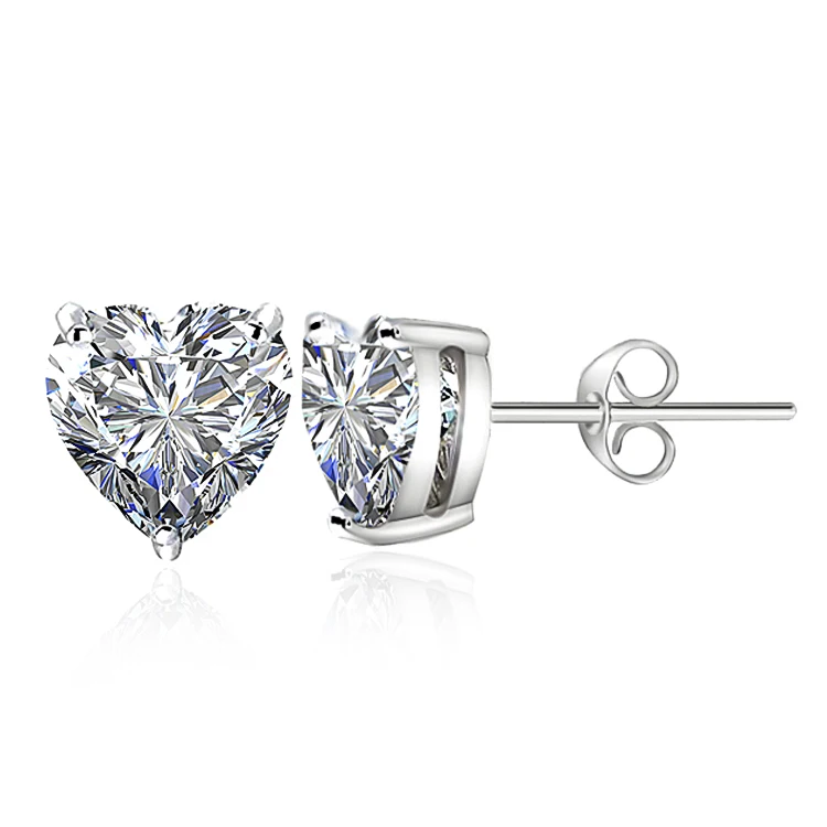 One stone stud earrings Clearance