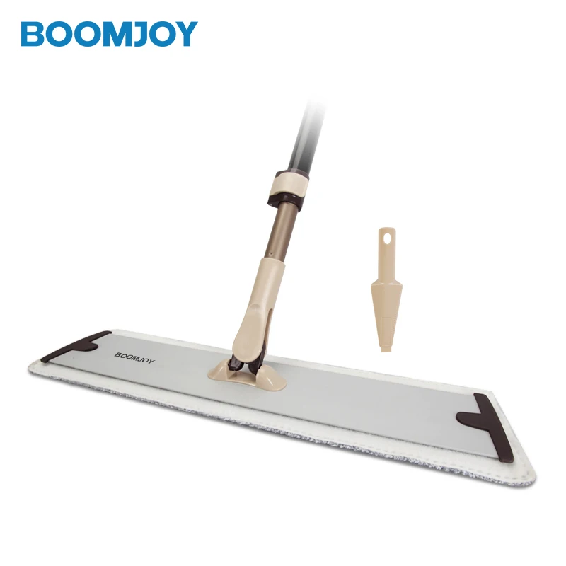 

BOOMJOY dry &wet cleaning thin aluminum plate mop