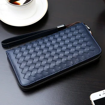 mens leather clutch bag