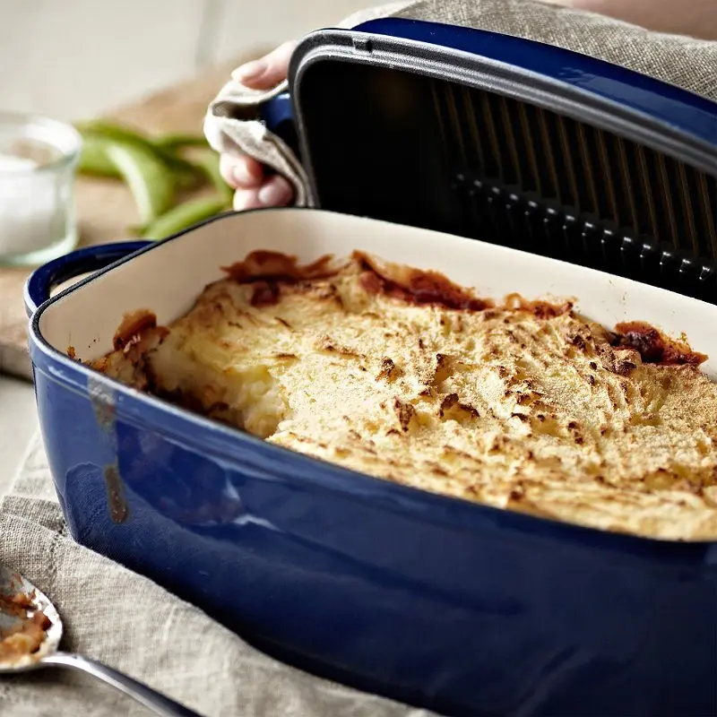 Enamel Roasting Pan Cast Iron Turkey Roaster In The Oven Buy Turkey