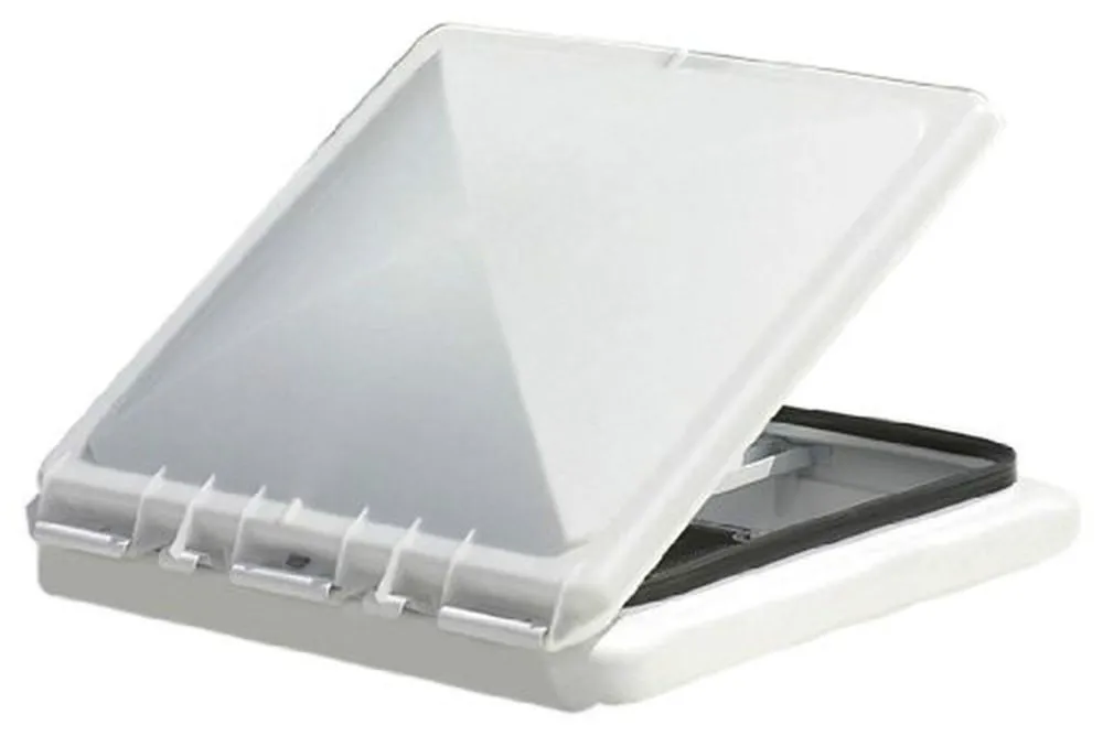 White Rv Motorhome Complete Universal Roof Vent Lid Replacement Trailer