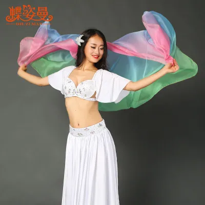 
SJ001 belly dance Rayon veil for women 