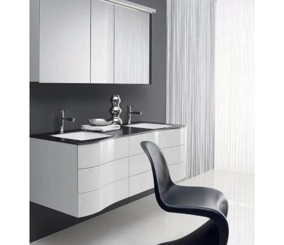 China Curved Bathroom Mirror Cabinet Whole Alibaba High Quality Curved White Custom Bathroom Vanity Cabinets Good Price Cabinet With Mirror