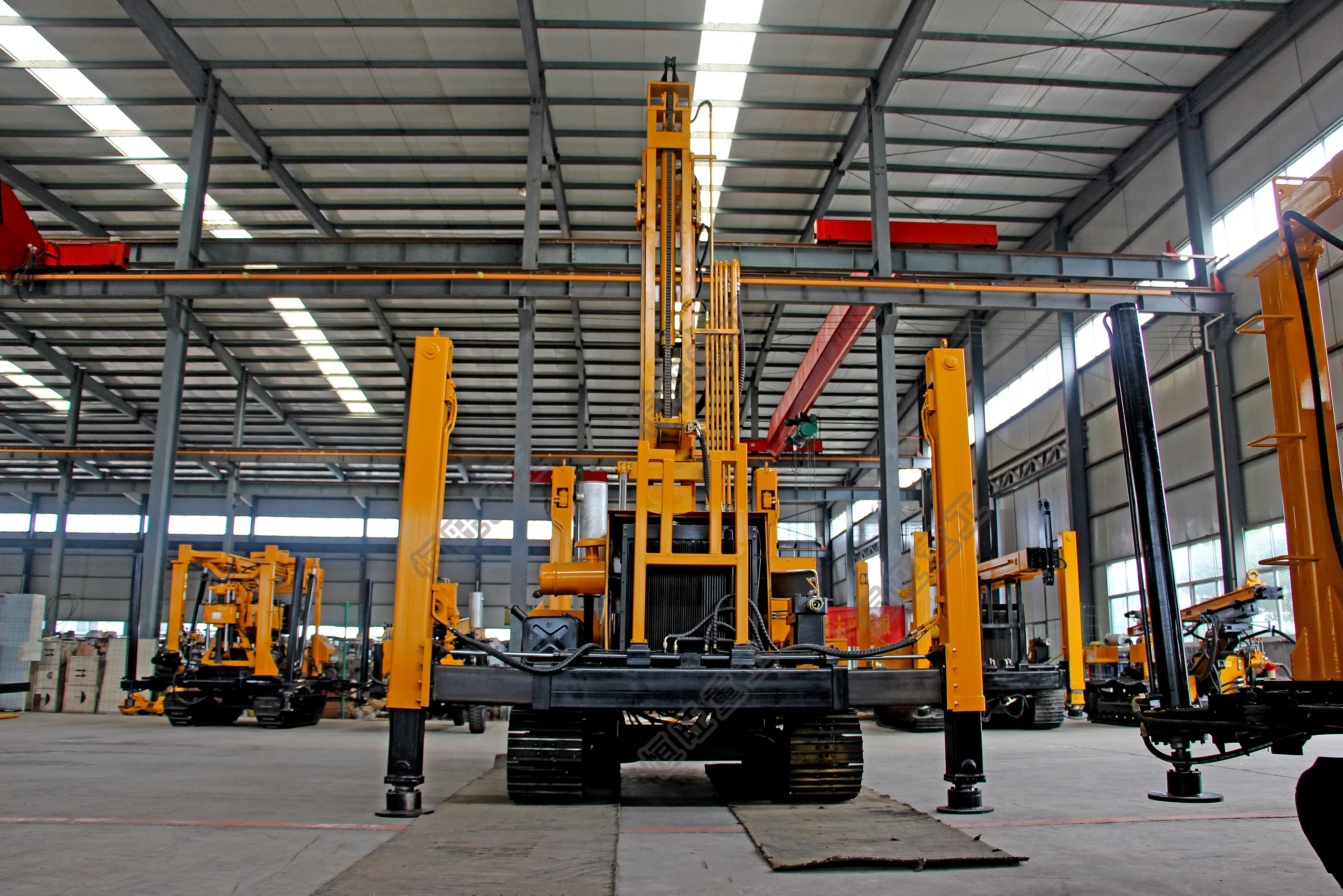 150-300m deep hole air compressor drilling machine