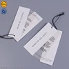 Sinicline custom lady dress hangtag perforated hang tag with custom printing