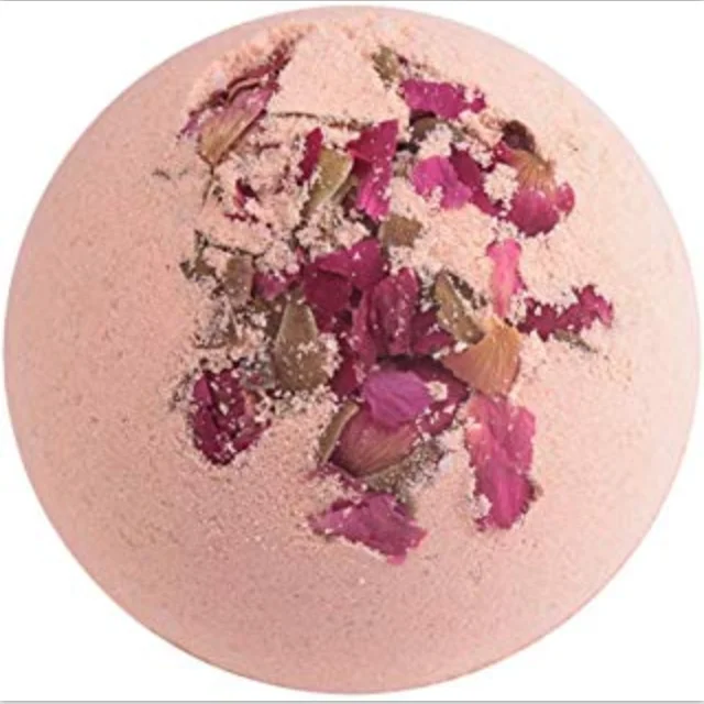 

OEM flower bath bombs Gift Set ,Fizzy Spa Kit, Includes Natural Essential Oils, Birthday Mothers Day, Mixed color