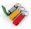 Hot printing 2gb usb disk leather logo , 2gb leather usb flash drive key chain ,2gb usb memory leather factory sell