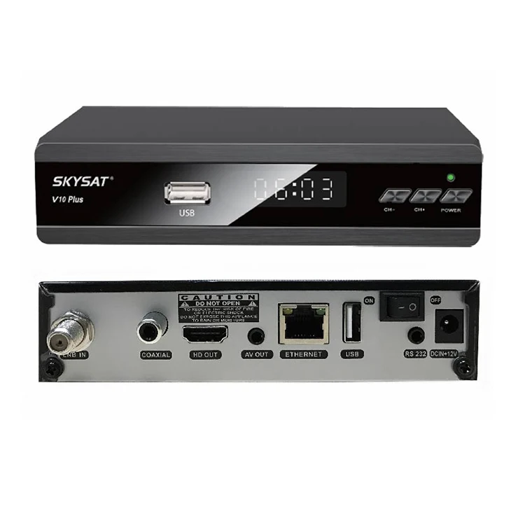 

Xtream codes IPTV Box DVB-S2 Receiver with LAN support WiFi CCcamd Newcamd Autoroll Powervu Biss IPTV m3u SKYSAT V10 PLUS