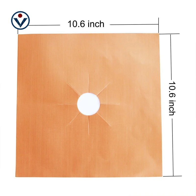 
New Products Free Sample Non Stick FDA Approved Gas Hob Gas Cooker Stove Top Protector 