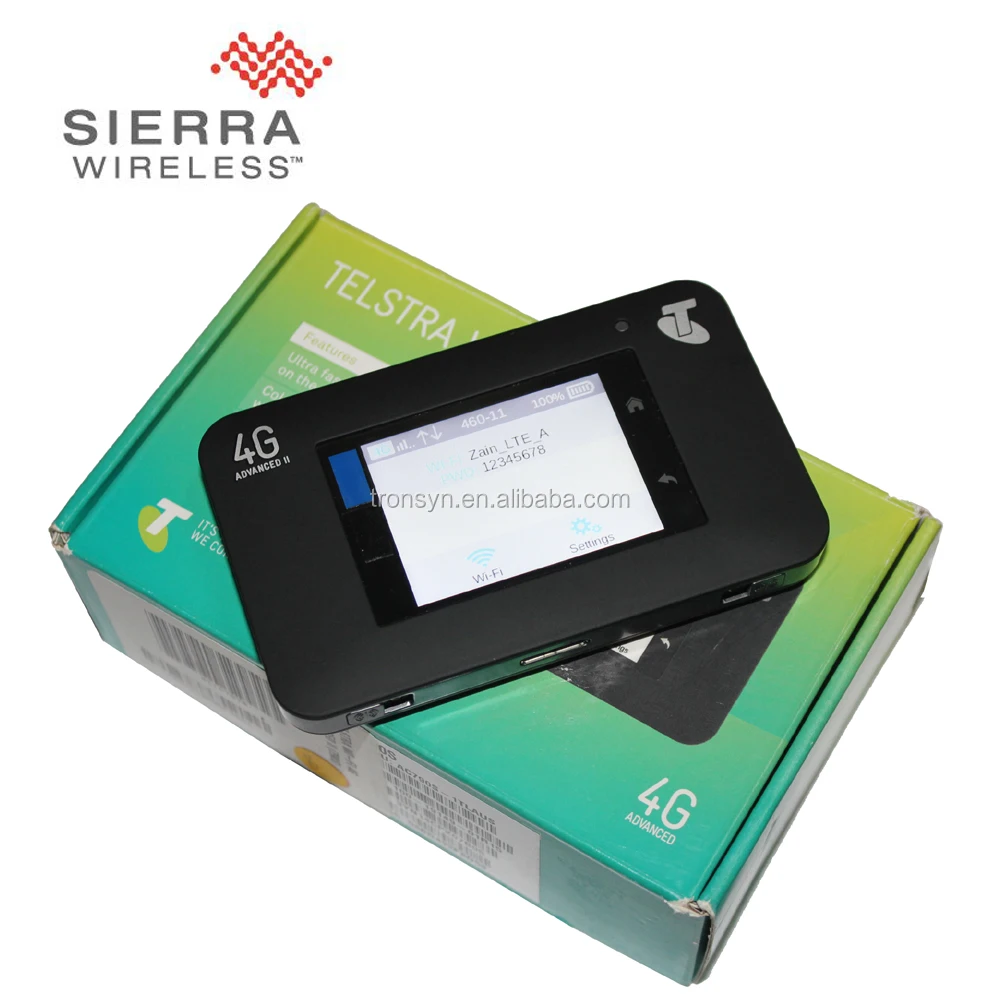 

Original 300mbps Sierra Wireless Aircard 790S 4G LTE CAT6 Portable WiFi Network Router Support LTE FDD B1 B3 B7 B8 B28, Black