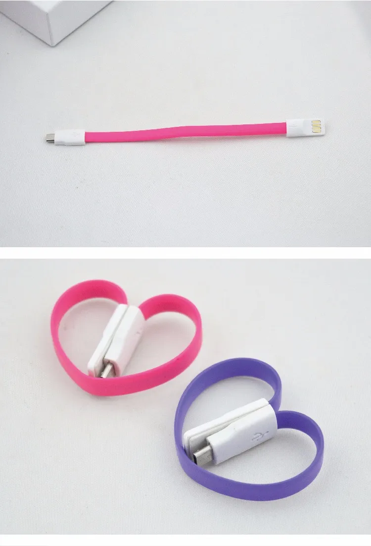 China Factory Supply Smartphone V8 Micro USB Keychain Cable,Fashion 20cm Short Magnetic USB Cable - ANKUX.COM