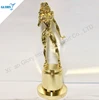 Hot Golden Metal Bodybuilding Statue Trophy