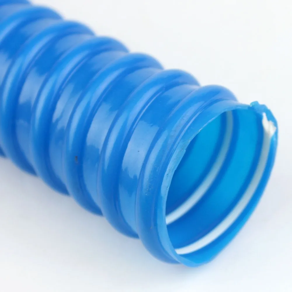 PVC Spiral boru. Патрубок полиэтиленовый. Труба ПВХ усиленная. Гофра спиральная для воды.