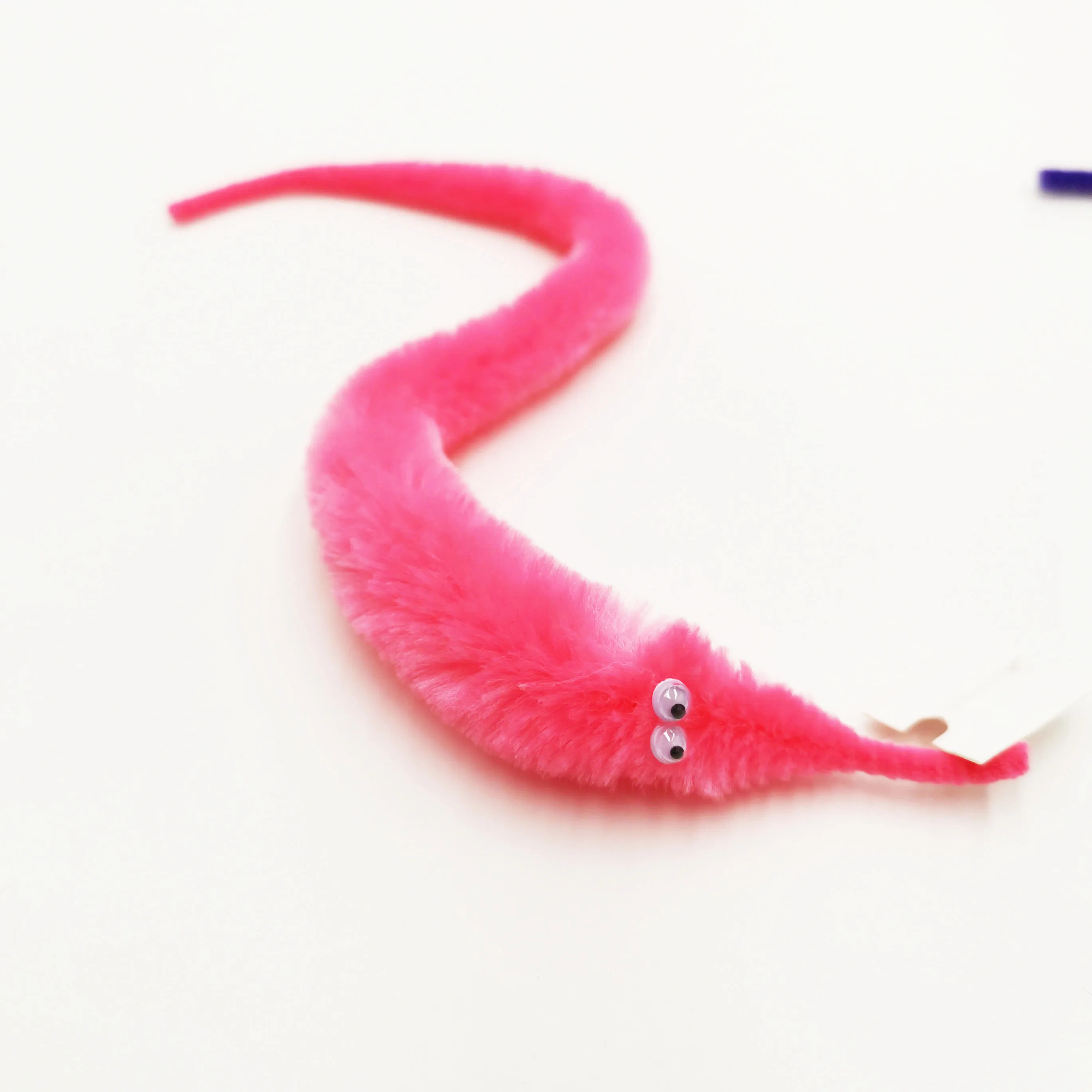 2Pcs funny magic twisty worm twisty fuzzy and soft cute toy I2 