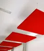 suspended ceiling cystems acoustic board PET acoustic panel baffle ceiling for office decoration