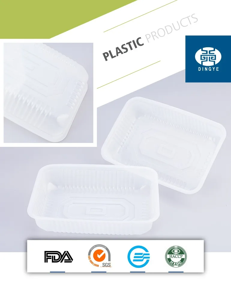 Good Prcie Seafood Plastic Disposable Crawfish Trays With Easy Design